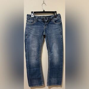 Rock & Roll Cowgirl Mid-Rise Bootcut Riding Jeans - 28x32